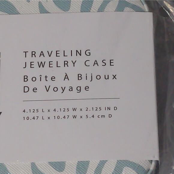 Milly Animal Print Traveling Jewelry Case - NWT - Picture 3 of 5